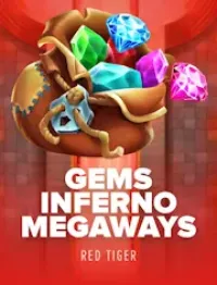 gems inferno megaways game logo