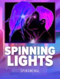 spinning lights slot logo
